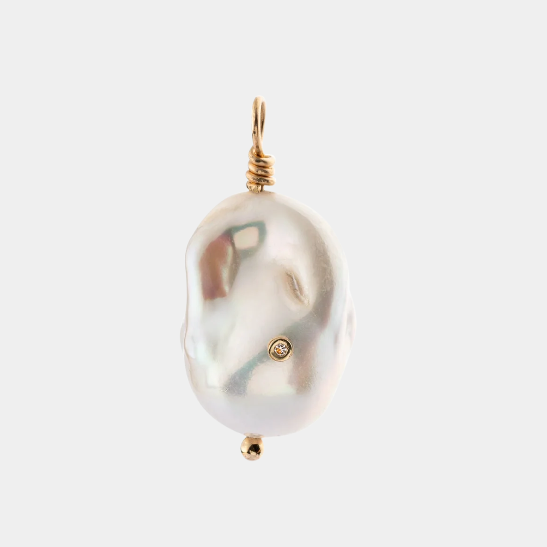 Baroque Pearl Charm