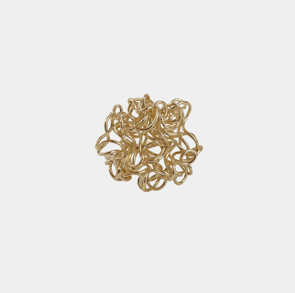gold nest ring
